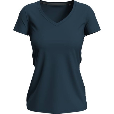 Stedman V-NECK CLAIRE / Дамска тениска с V-образно деколте - марина син XXL (059710k4505)