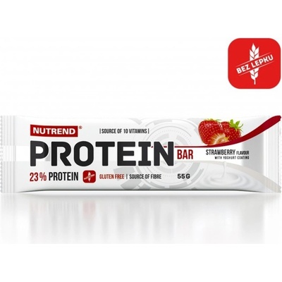 Nutrend Protein Bar jahoda 55 g