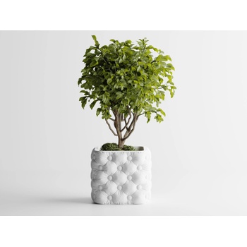 Ваза Chesterra Малка, 110x110xH95мм- Бял Мат