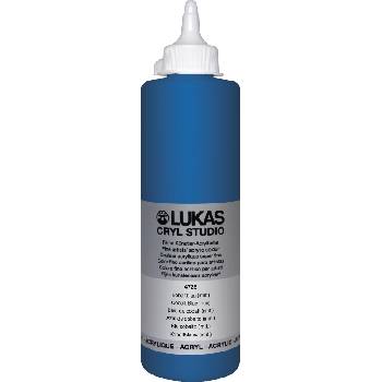 LUKAS Cryl Studio Plastic Bottle АКРИЛНА боя Cobalt Blue Hue 500 ml 1 бр (747250500)