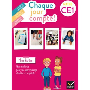 Chaque jour compte - Maths CE1 Ed. 2023 - Fichier de l'élève (2023)