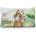 NICI Green: възглавница Holly pony, квадратна - 43 x 25 cm