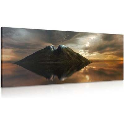 Obraz opuštěný ostrov - 140x70