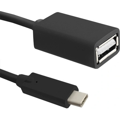 Qoltec 50422 USB 2.0,USB 3.1, USB A zásuvka, USB C vidlice, 0,25m