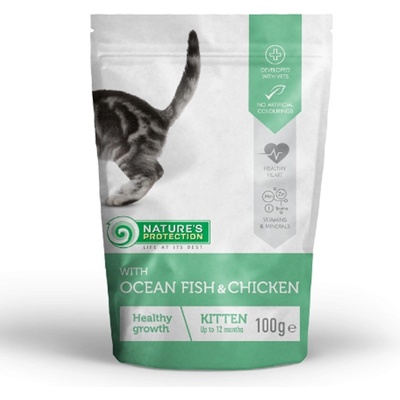 NATURE´S Protection Cat kitten chicken ocean fish100 g