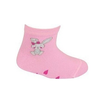 Gatta Cottoline jarní letní vzorované G14.59N Dívčí ponožky, bílá