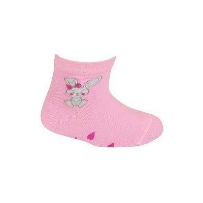 Gatta Cottoline jarní letní vzorované G14.59N Dívčí ponožky pink