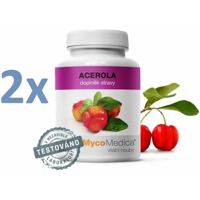 MycoMedica Acerola 2 x 90 kapslí