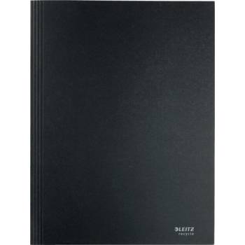 Leitz Кутия за документи LEITZ Recycle A/4 3 щифта картон черна 39060095 (39060095)