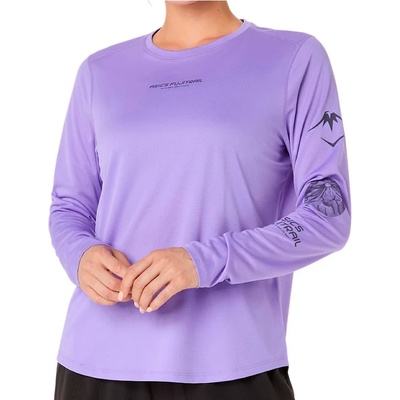 Asics Дамска тениска Asics Women's Fujitrail Logo L/S Top Running shirt - Amethyst - размер XS (916-5447-0111)