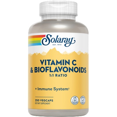 SOLARAY Витамин С биофлавоноиди 1: 1 - капсули - 250 вег. капсули