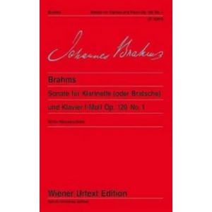 Sonate op. 120/1 für Klarinette und Klavier f-Moll op. 120/1 für Klarinette (oder Viola) und Klavier | Johannes Brahms, Hans-Christian Müller (ISBN: 9783850550147)