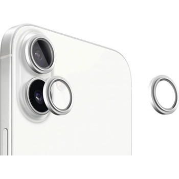 Evelatus Протектор за камера iPhone 16, 16 Plus EVELATUS White