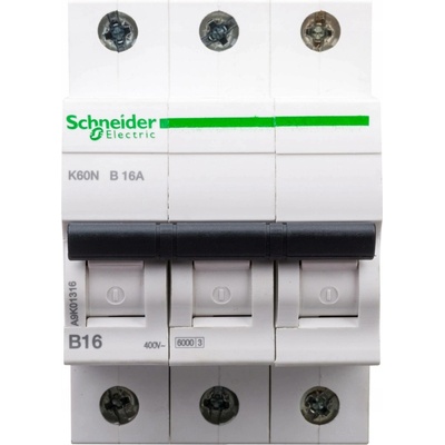 Schneider Jistič 3P B16A 6kA A9K01316