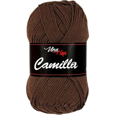 Vlna - Hep Příze Camilla 8229 čokoládově hnědá