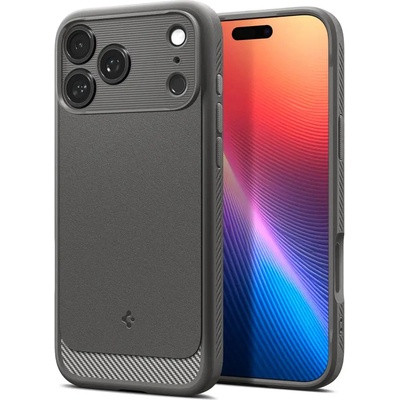 Spigen Калъф Spigen Rugged Armor Mag MagSafe за iPhone 17 Pro Max - сив (8800283313963)