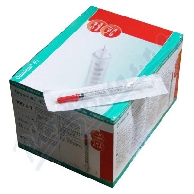 Omnican Inj.střík.ins.1 ml 30 x 12 /U40 100 ks 9161627