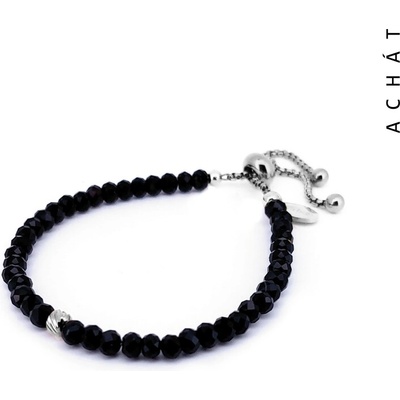 Taboo náramok Astral Aura čierny achát tbaa100