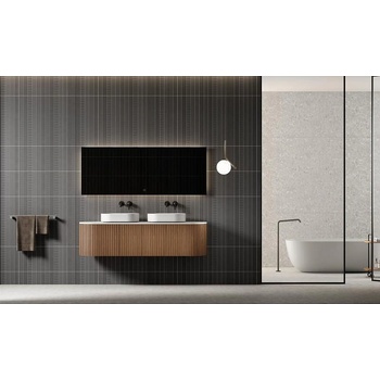 Inter Ceramic Конзолен шкаф за баня ICP IC-1700, Inter Ceramic, 169.8x42x49.8см (IC-1700 + КВАРЦОВ ПЛОТ NANO STONE 170CM)