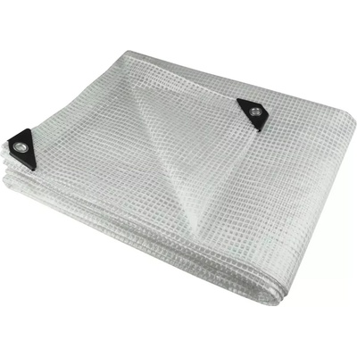 Dedra N09035 Plachta 3 x 5 100 g/m² transparentní vyztužená