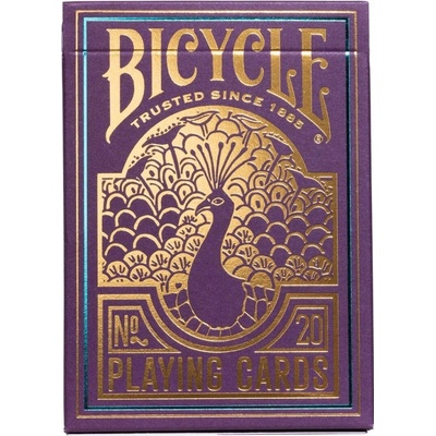 Bicycle Purple Peacock Karty do hry