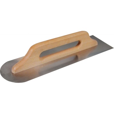 Hladidlo antikorové polokrúhle drevená rukoväť, 480x130mm 700313