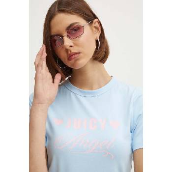 Juicy Couture Тениска Juicy Couture JUICY ANGEL в синьо JCGCT224021 (JCGCT224021.134)