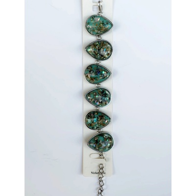 Fashion Jewelry malachitové oko 2-bn062