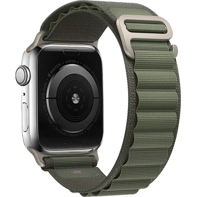 4wrist Nylonový řemínek pro Apple Watch 42/44/45/49 mm - Black