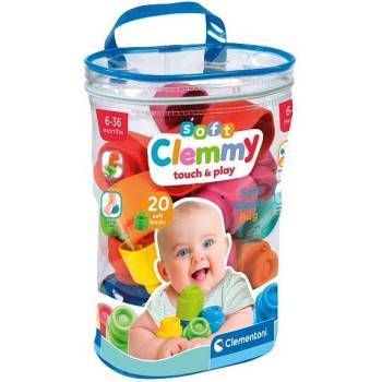 Clementoni Clemmy baby - 20 кубчета в пластмасова торба