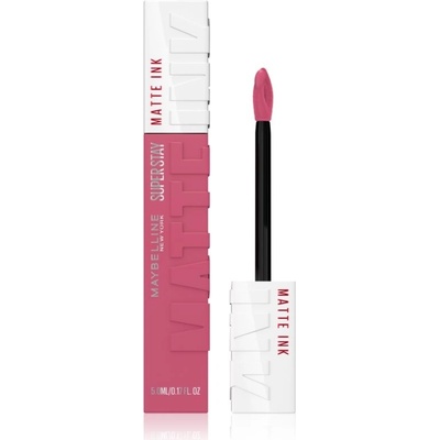 Maybelline new york SuperStay Matte Ink matná tekutá rtěnka pro dlouhotrvající efekt 15 Lover 5 ml