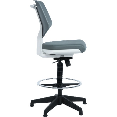 Carmen Работен офис стол lab - сив as (b3520794_1)