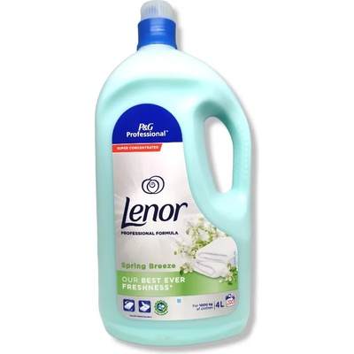 Lenor омекотител за пране, 200 пранета, 4 литра, Spring breeze