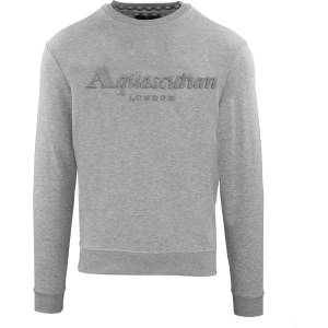 Aquascutum Блуза Aquascutum Men's Roundnk Sweat Crew Sweatshirt - Grey