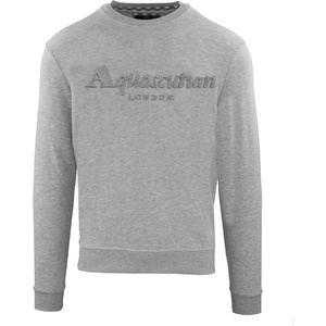 Aquascutum Блуза Aquascutum Men's Roundnk Sweat Crew Sweatshirt - Grey