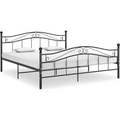 vidaXL 325003 Rám postele černý kov