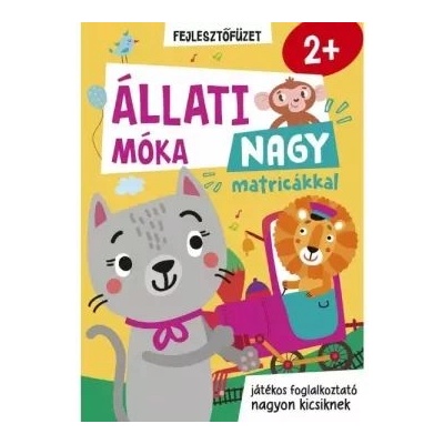 Szalay Könyvek Забавление с животни - с големи стикери