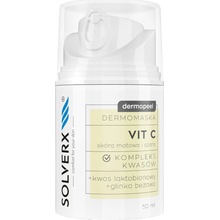 Solverx Dermopeel pleťová maska s vitamínom c 50 ml