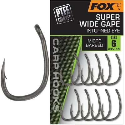 Fox Háčky Carp Hook Super Wide Gape 10ks vel. 5