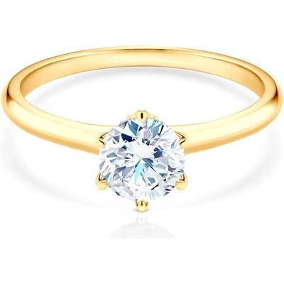 SAVICKI Годежен пръстен The Journey: злато, лабораторен диамант