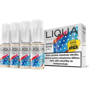 Ritchy Liqua Elements 4Pack American Blend 4 x 10 ml 12 mg