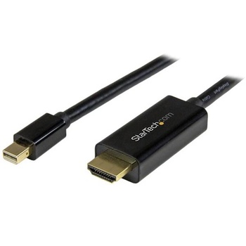StarTech StarTech. com MDP2HDMM3MB адаптер за видео кабел 3 м Mini DisplayPort HDMI Черен (MDP2HDMM3MB)