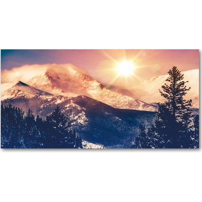 Foto obraz fotografie na skle hory Colorado 100x50 cm