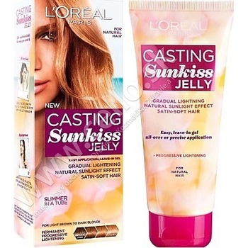 L'Oréal Casting Sunkiss Jelly gél na zosvetlenie vlasov 01 Brunette 100 ml