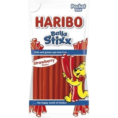 Haribo Balla Stixx Jahoda 80 g