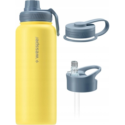 Wessper termoska B3 THERMOSTEEL 1000 ml Solar yellow