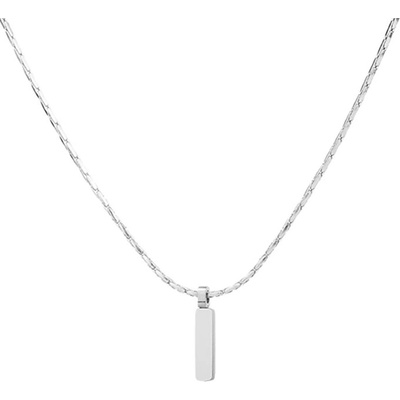 Bellita Дълго унисекс колие с тънка плочка Bellita (BLT-AN631-S)