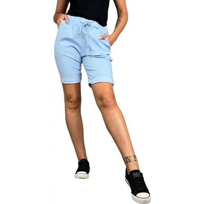 D-Stiag dámské stylové kraťasy SIMPLE Světle modrá
