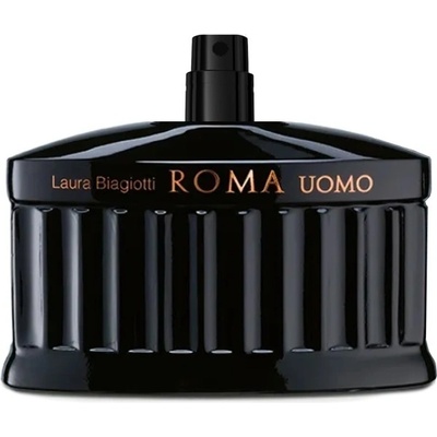 Laura Biagiotti Roma Uomo Nero Estremo EDP Intense 125ml за Мъже БЕЗ ОПАКОВКА