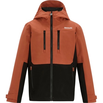 Regatta Детско водоустойчиво яке Regatta Kid's Junior Highton Jacket Waterproof jacket - Brick / Black - размер 8-9 Years (703-7787-0115)